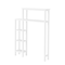 Alaterre Furniture Dover Over Toilet Organizer with Side Shelving ANDO70WH - alternate 3